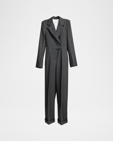 Givenchy Tuxedo Wool Jumpsuit