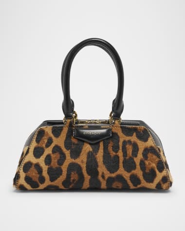 Givenchy Antigona East-West Mini Calf Hair Top-Handle Bag