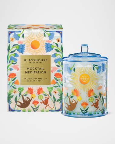 GLASSHOUSE FRAGRANCES Mocktail Meditation Candle, 13.4 oz.