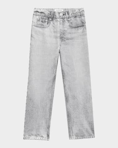 Rag & Bone Kid's Mini Miramar Wide-Leg Pants, Size 12M-10