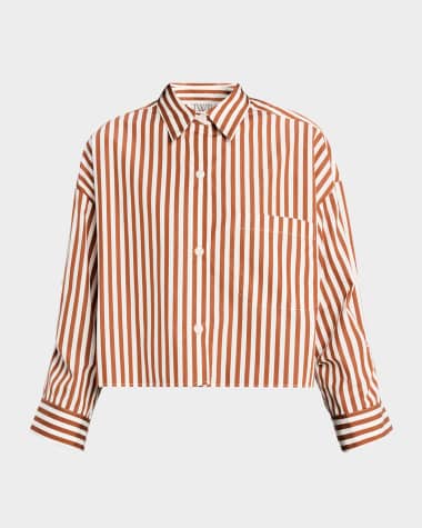 TWP Next Ex Striped Button-Front Shirt