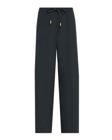 L'Agence Valkyrie Snap Water-Repellent Track Pants