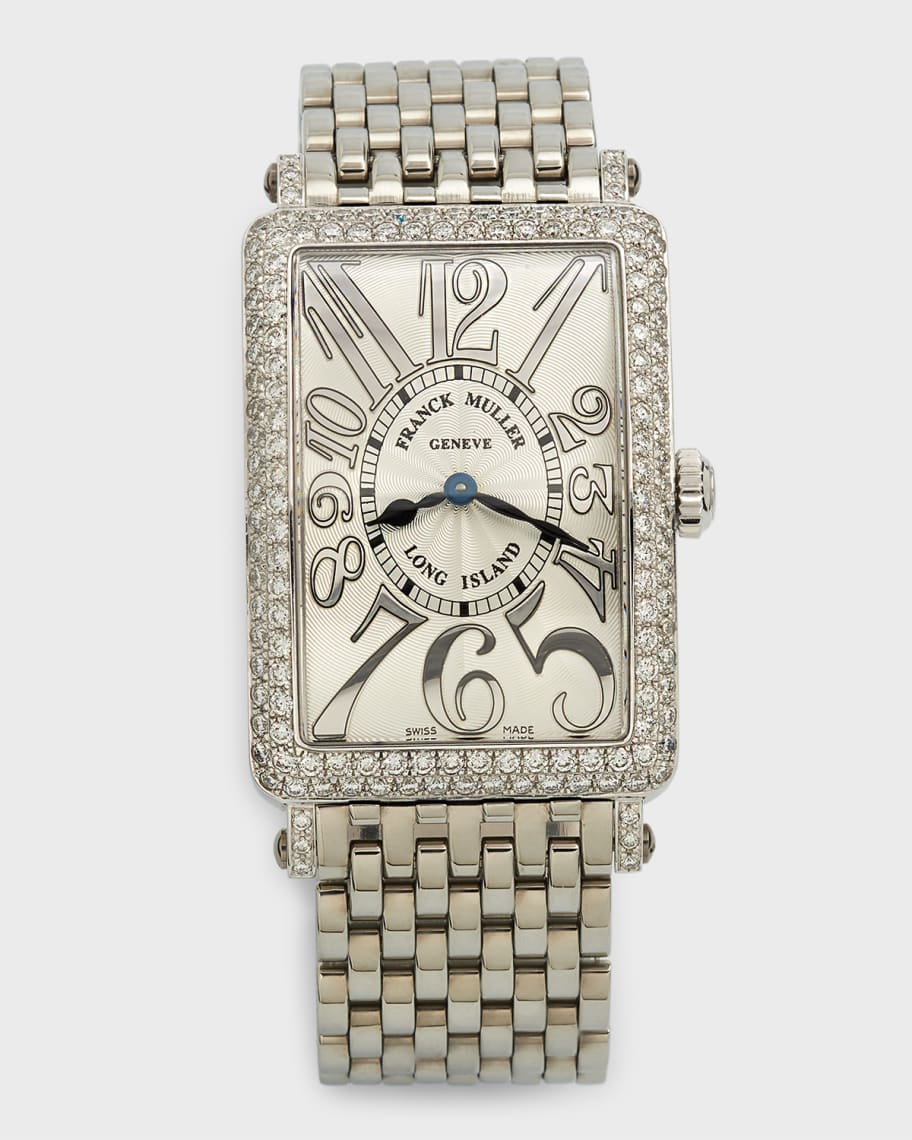 Franck Muller Long Island Diamond Watch with Bracelet Strap Neiman Marcus