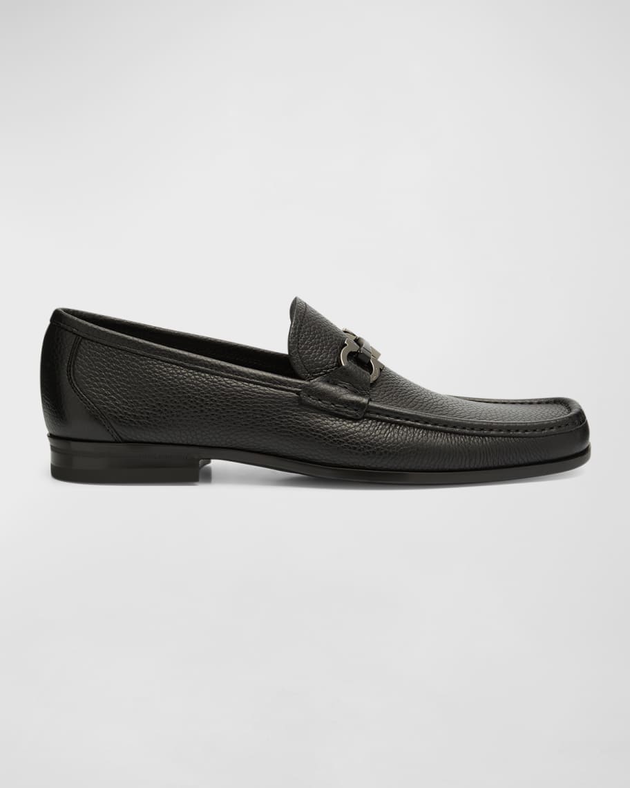 Ferragamo Men s Grandioso Grained Calfskin Gancini Loafer Neiman