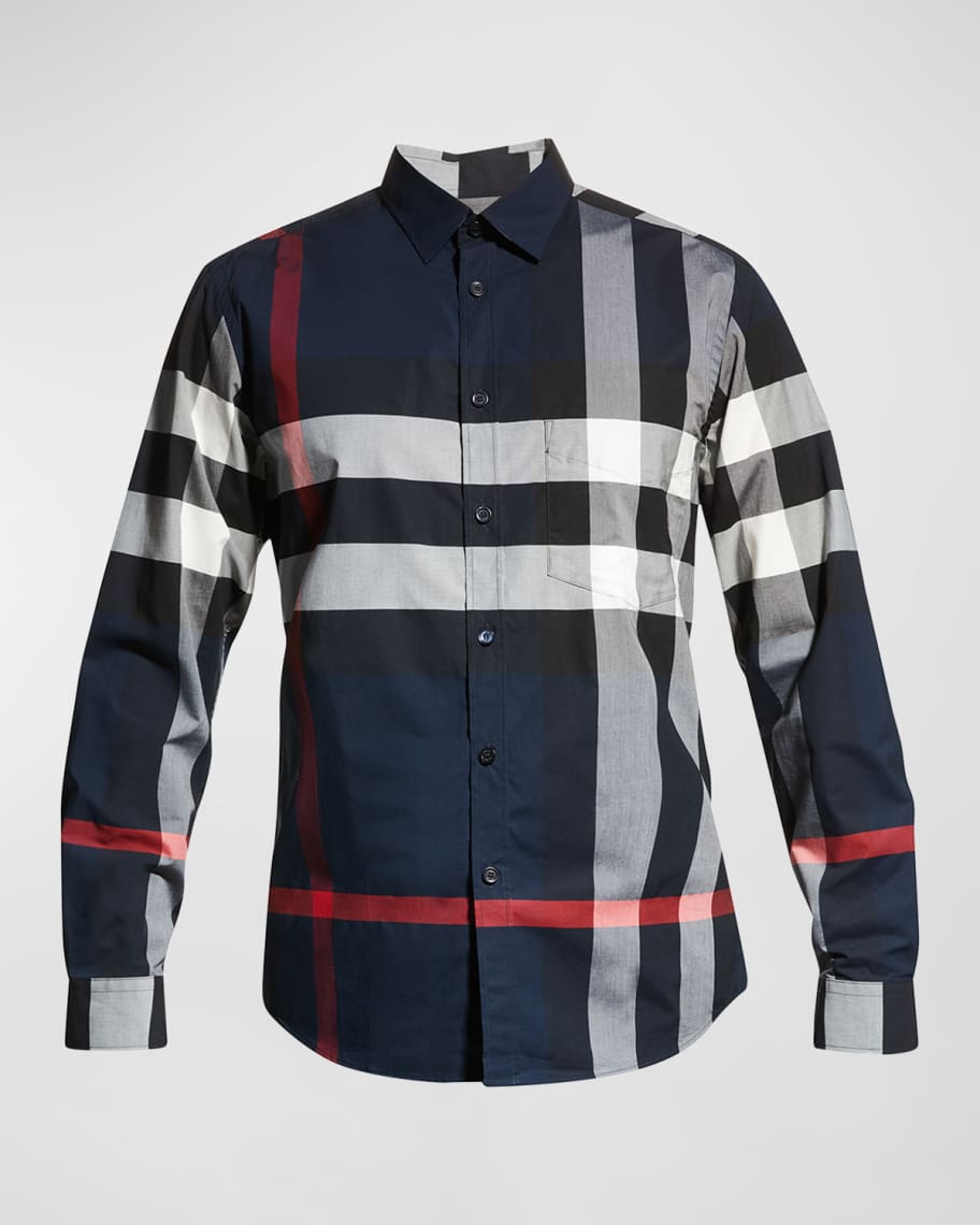 Burberry plaid top sales