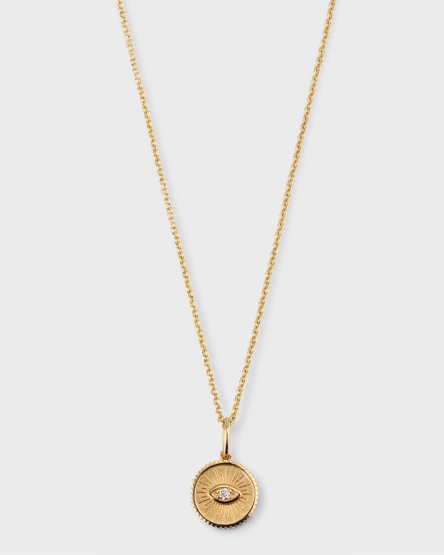 Neiman marcus evil eye necklace shop