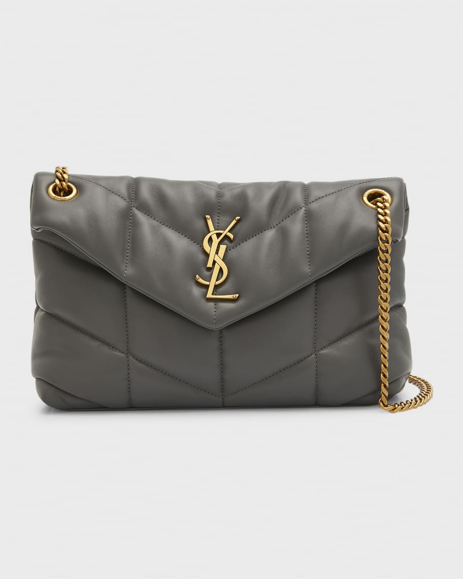 SAINT LAURENT Loulou Puffer small quilted leather shoulder bag -  lushenticbags