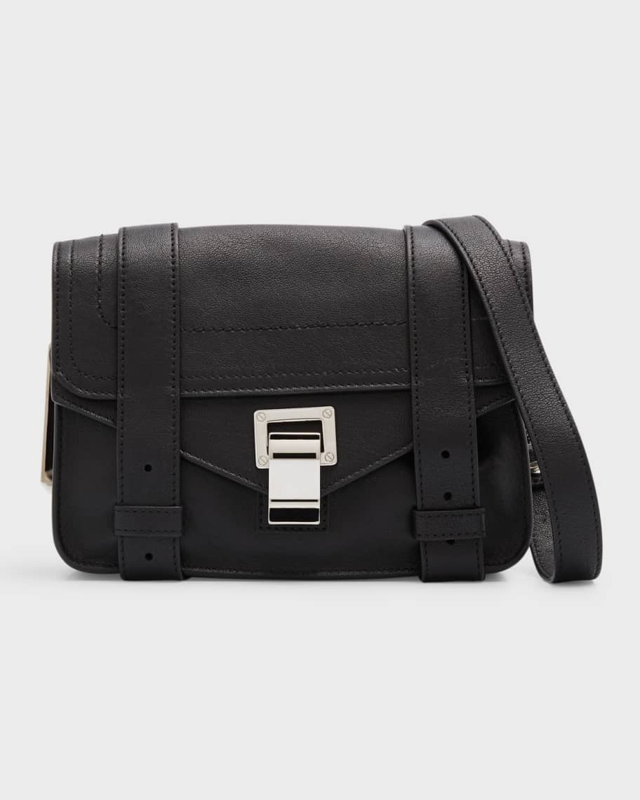 ⭐️新品⭐️PROENZA SCHOULER レザーブルゾン　ブラック　サイズ6 Proenza Schouler PS1 Mini Luxe Leather Satchel Bag | Neiman