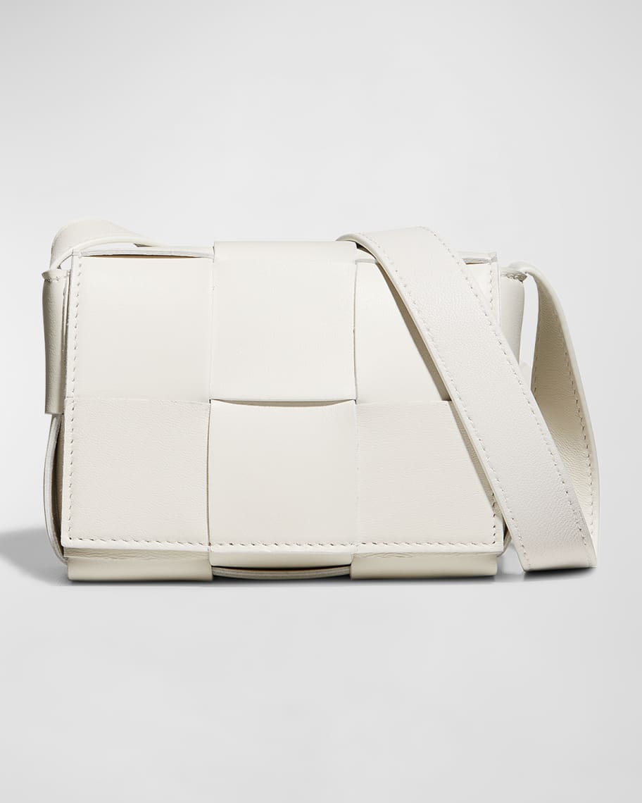 Bottega Veneta Women's Mini Cassette Crossbody Bag - White