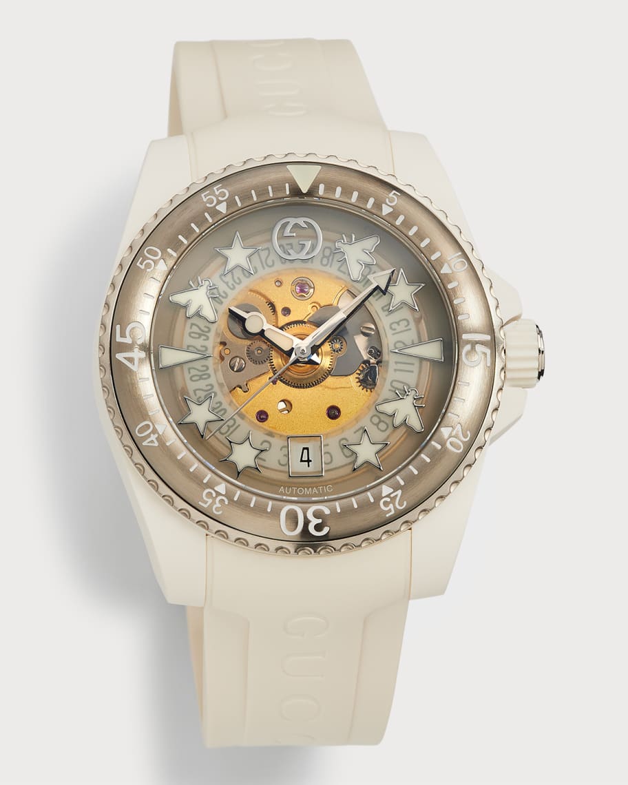 plakboek Voorspellen Geslaagd Gucci Men's Multi-Icon Dive Watch, 40mm | Neiman Marcus
