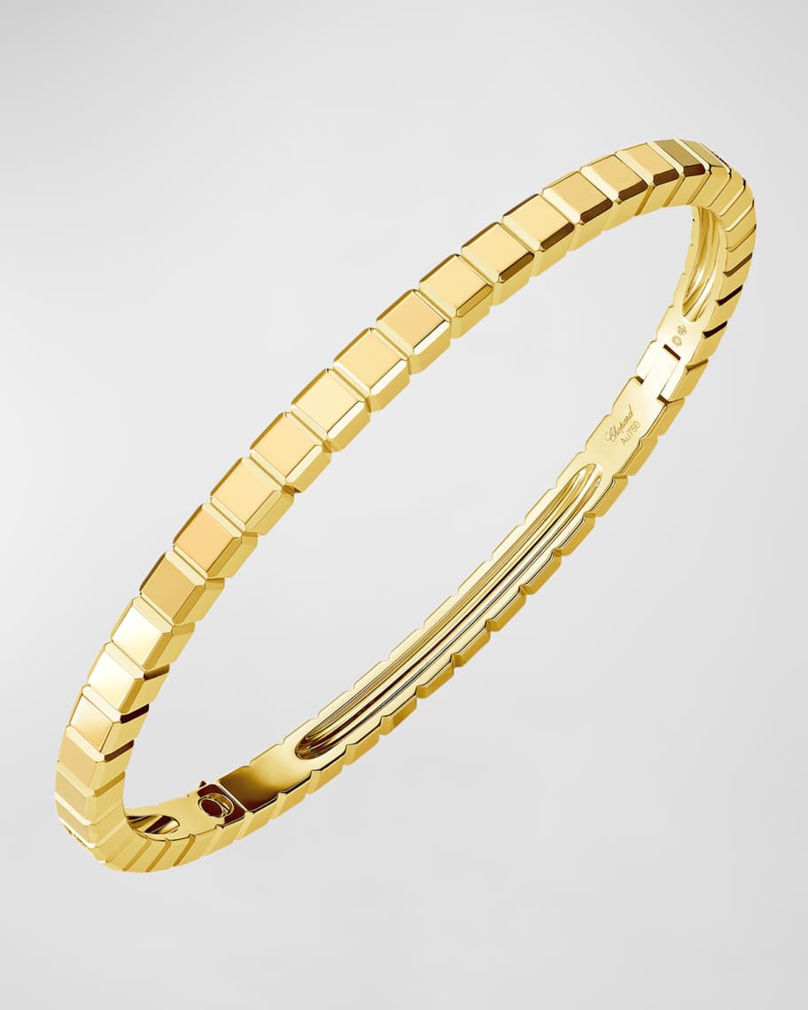 Chopard Ice Cube 18K Yellow Gold Bracelet Size Medium Neiman Marcus