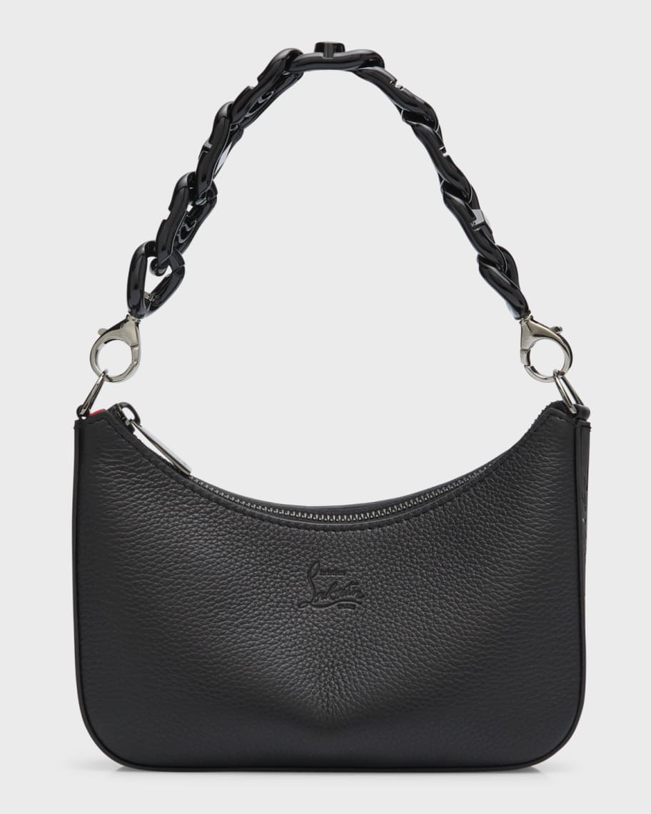 Loubila Chain mini - Shoulder bag - Grained calf leather and