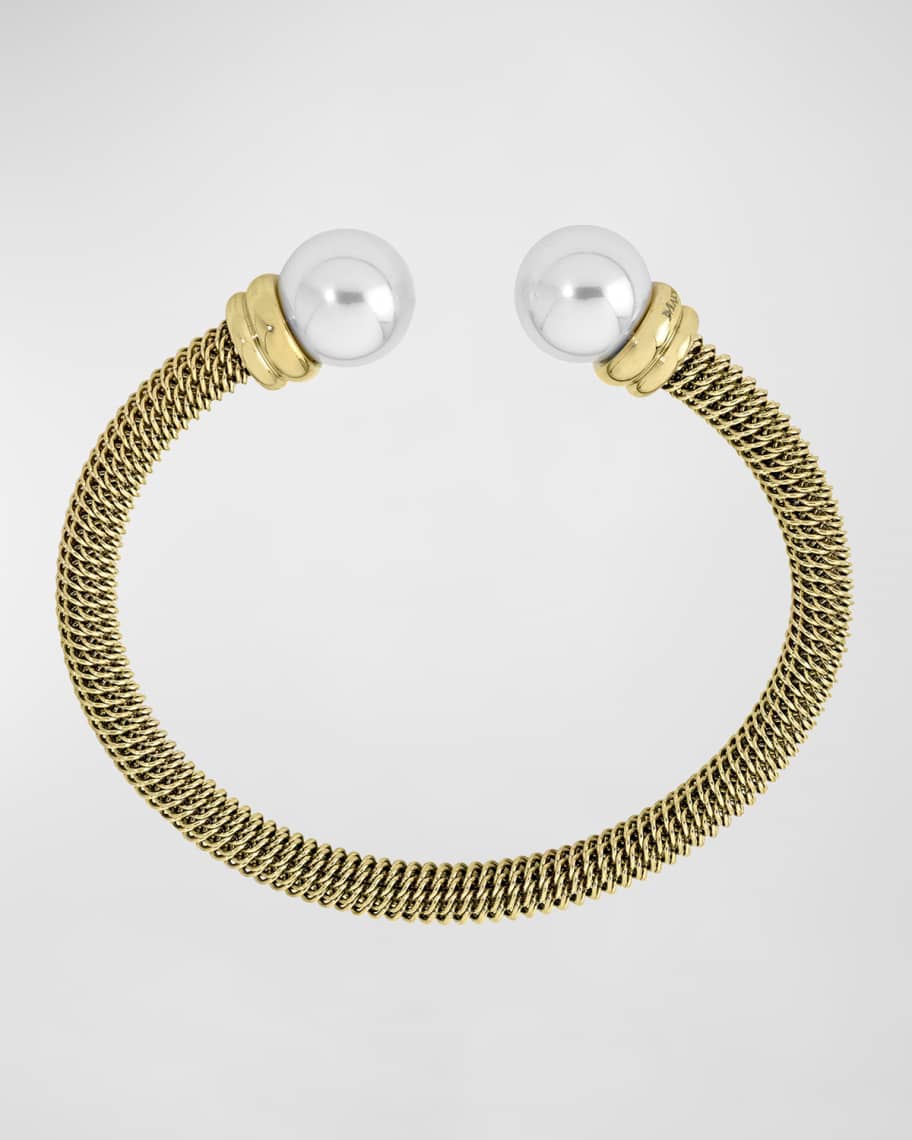 Majorica 18k pearl bracelet sale