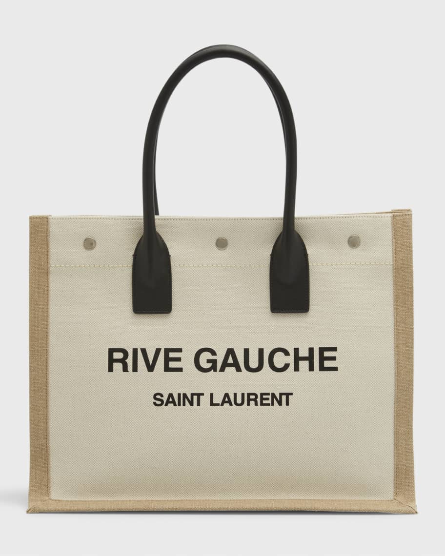 Rive Gauche Small Tote in Canvas