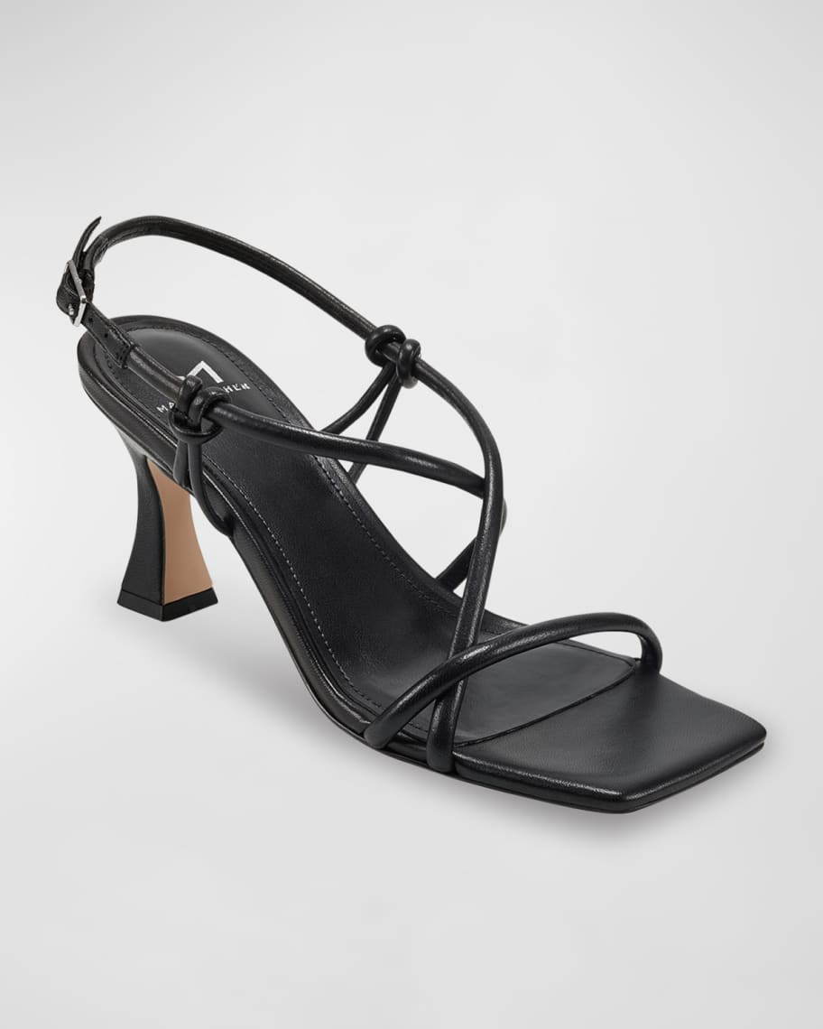 Image 3 of 4: Dayne Strappy Leather Ankle-Strap Sandals