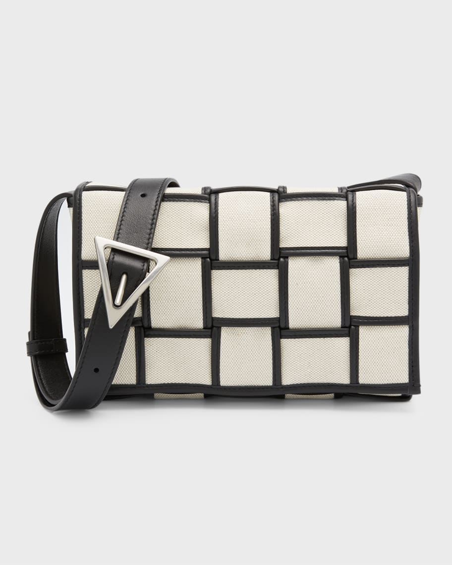 Bottega Veneta Men s Medium Cassette Canvas Crossbody Bag Neiman