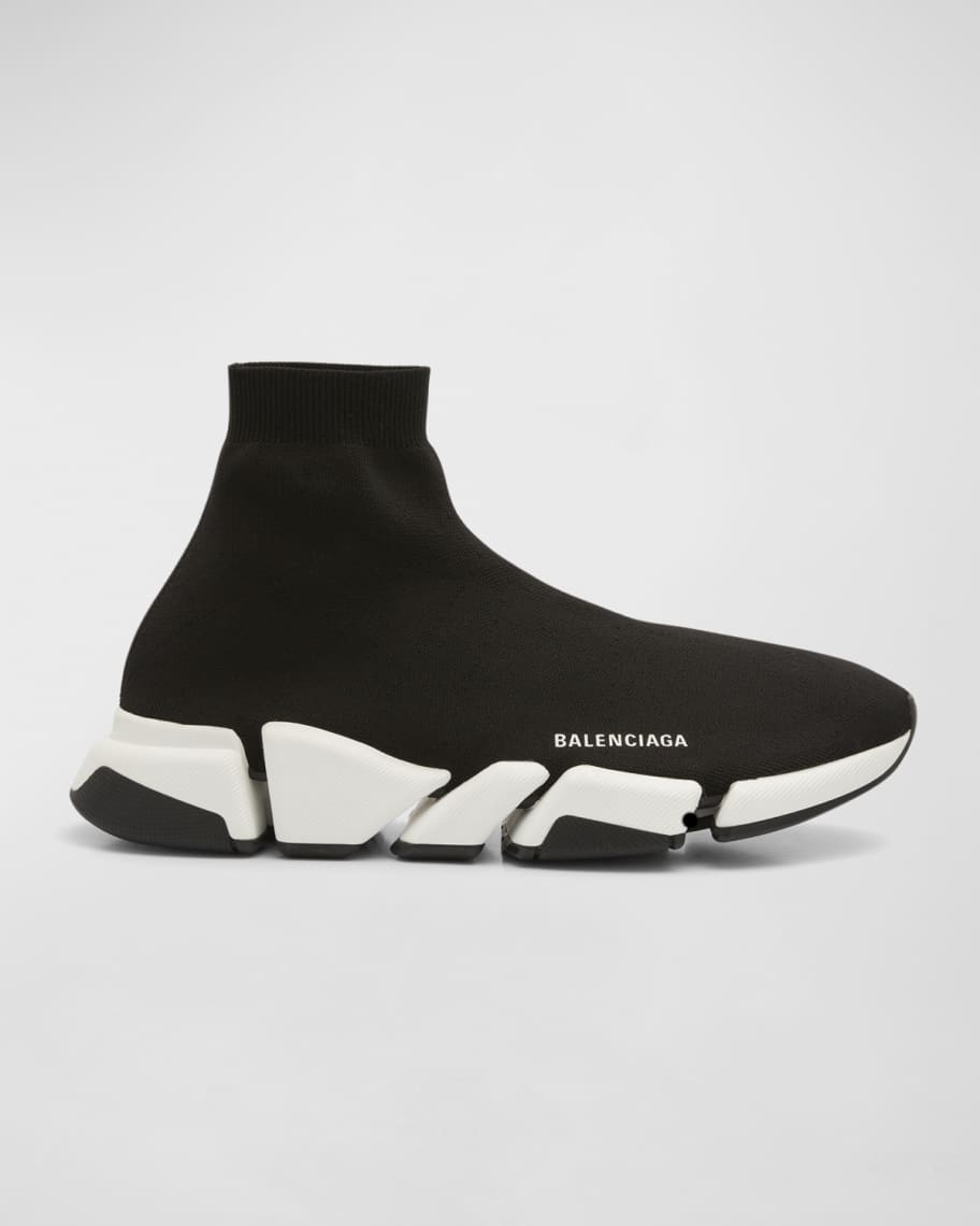 Balenciaga sock black white sale