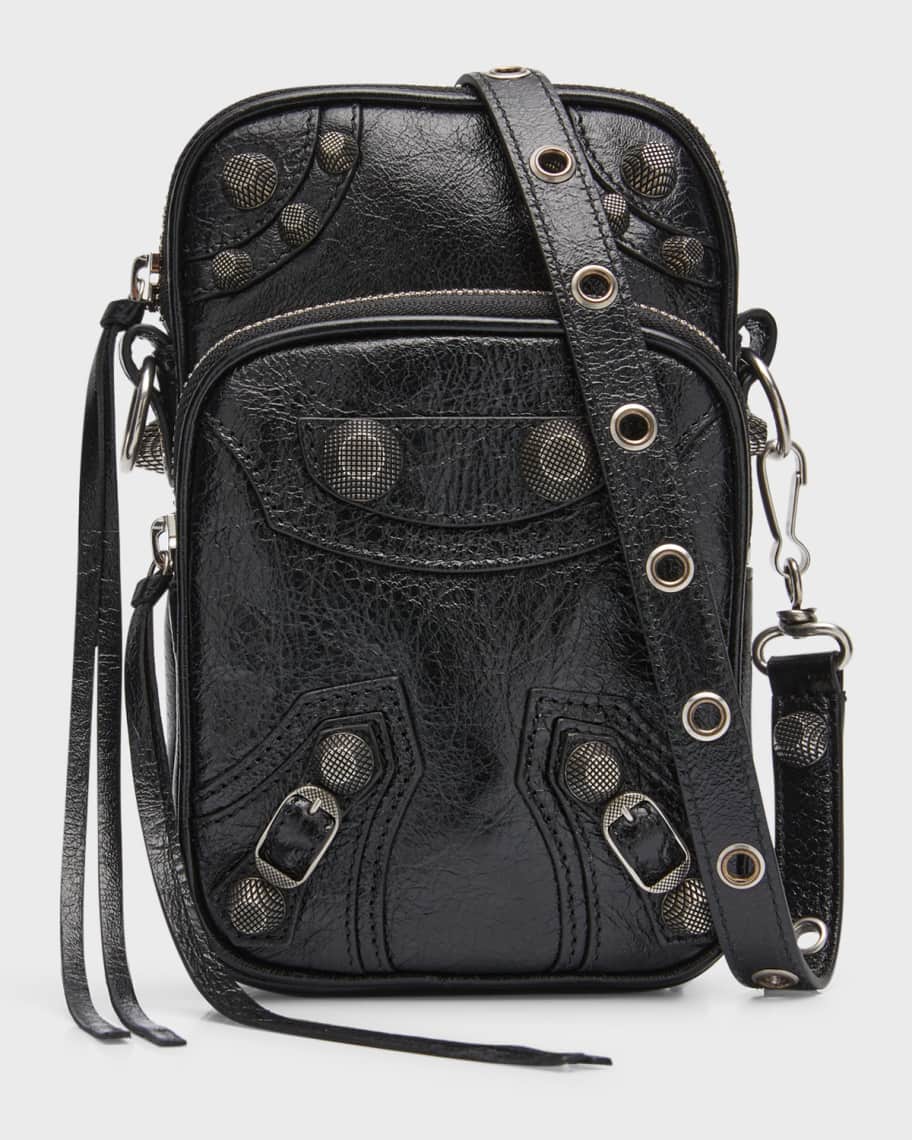 Balenciaga Men's Le Cagole Phone Holder | Neiman Marcus