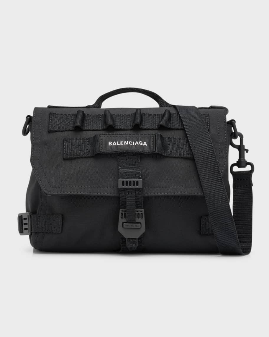 Balenciaga Men s Army Messenger Bag Neiman Marcus