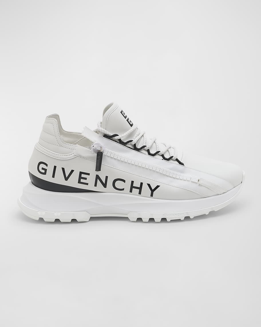 Givenchy Men's Spectre Leather Side-Zip Runner Sneakers