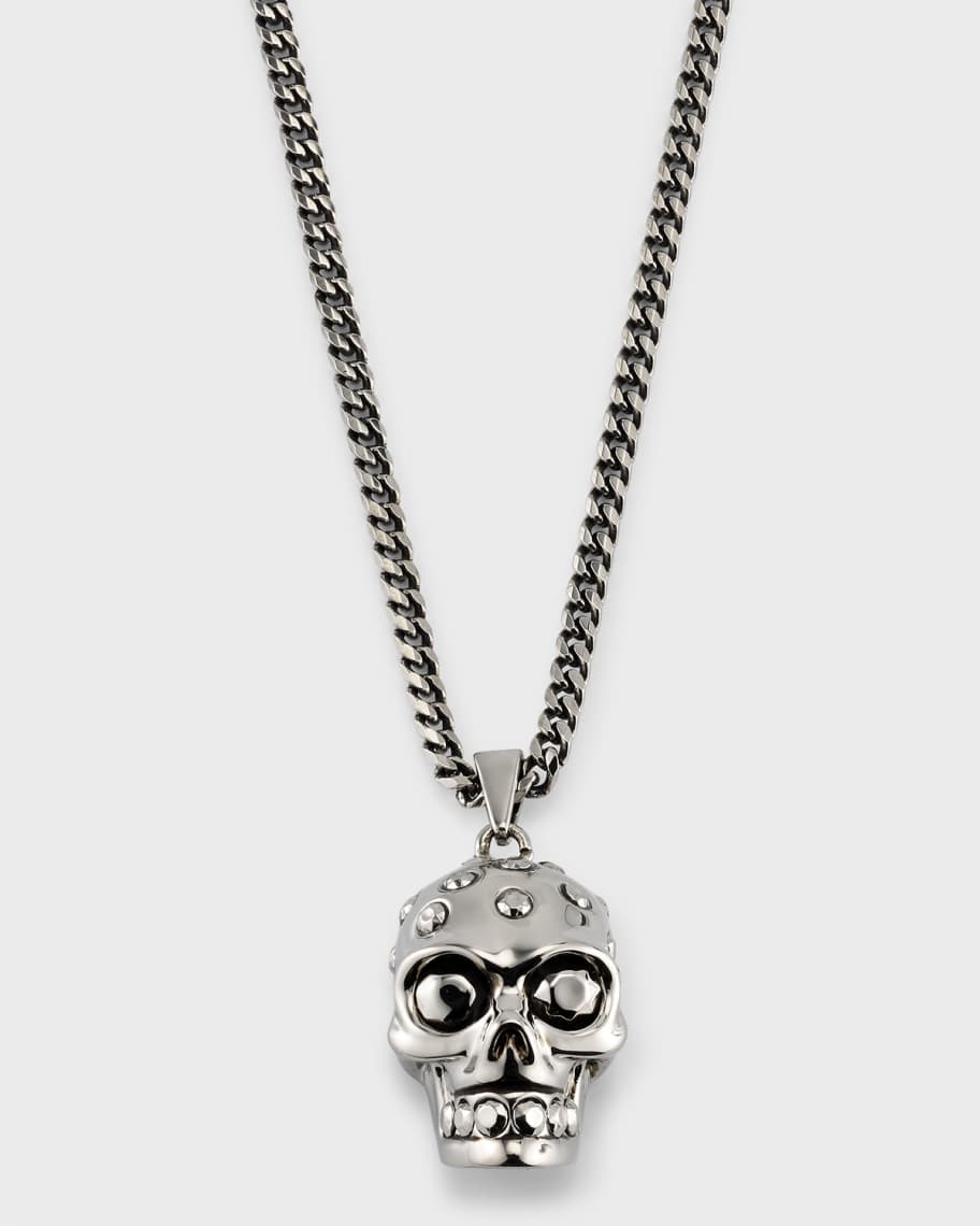 Marc jacobs skull necklace online