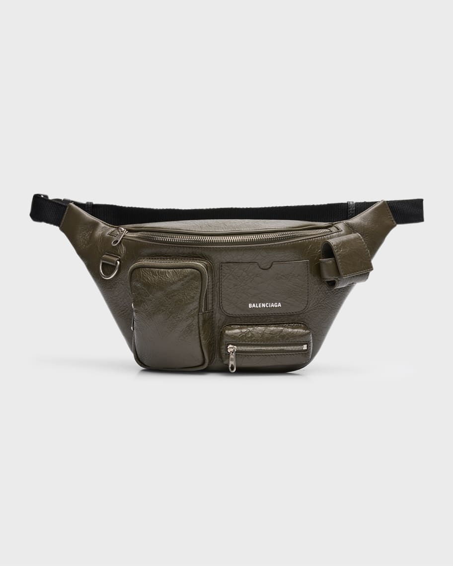 Balenciaga Men s Superbusy Leather Belt Bag Neiman Marcus