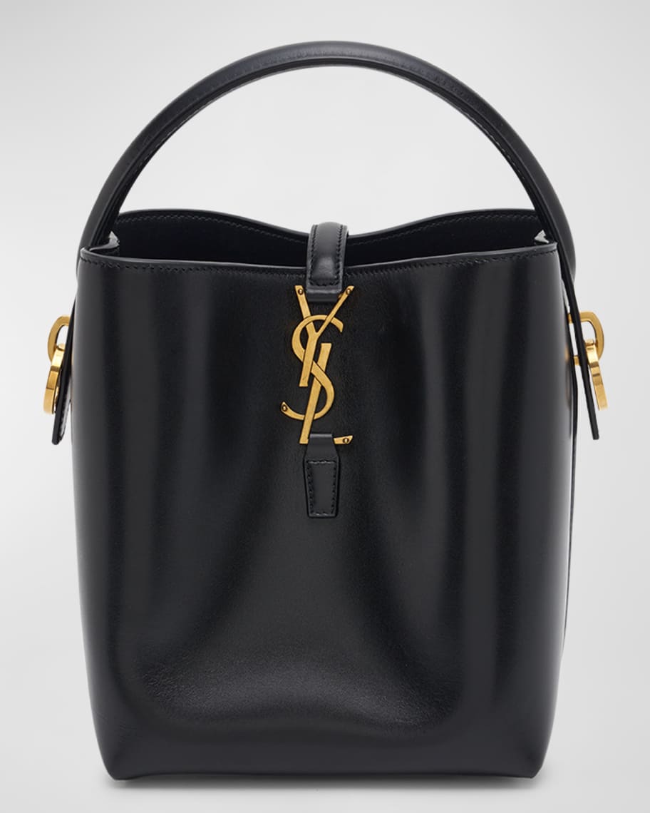 Saint Laurent Le 37 Small YSL Bucket Bag in Spazzolato Leather | Neiman  Marcus