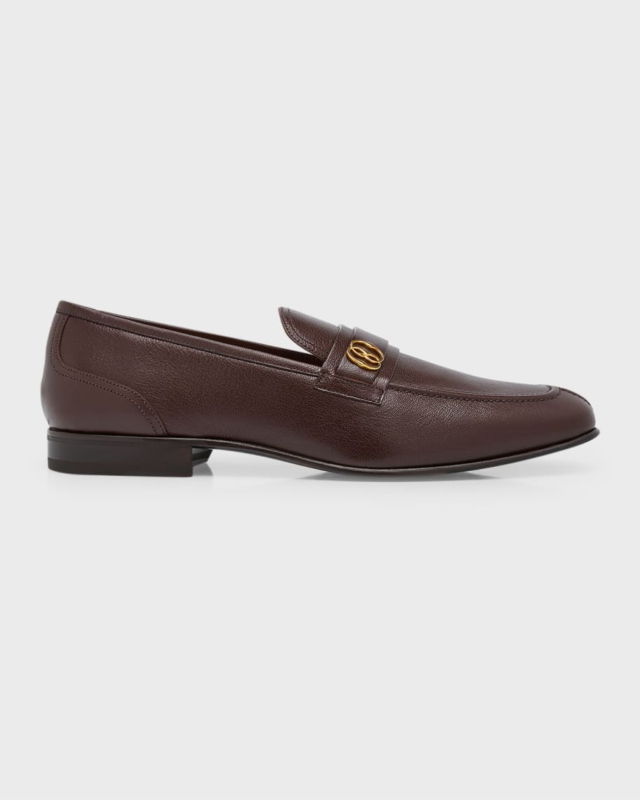 Bally Men's Sadei Leather Slip-On Loafers | Neiman Marcus