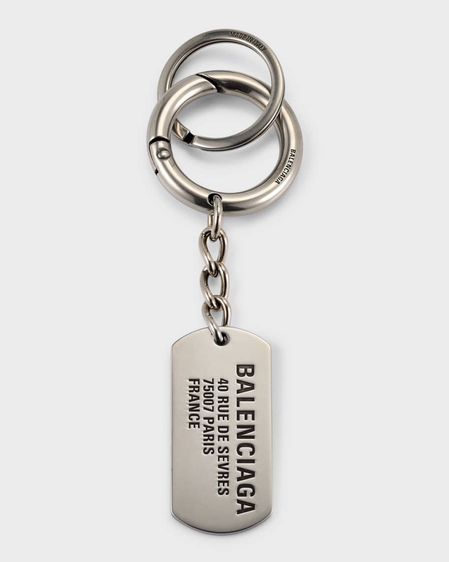 Balenciaga Tags Keyring Neiman Marcus