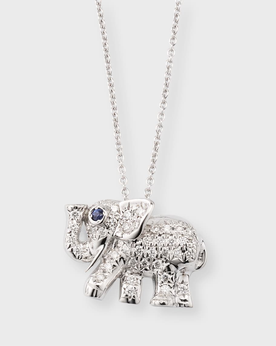 Elephant coin necklace on sale