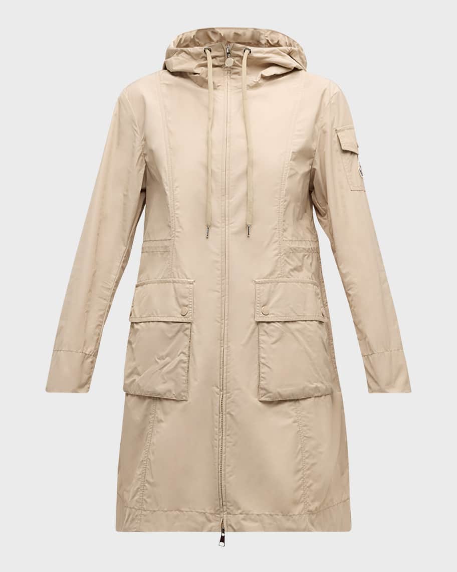 Moncler Laerte Long Parka Jacket Neiman Marcus