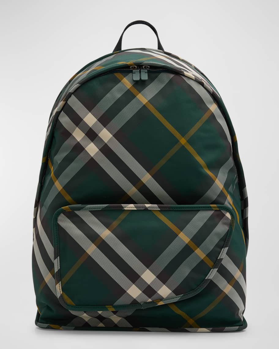 Blue burberry backpack outlet
