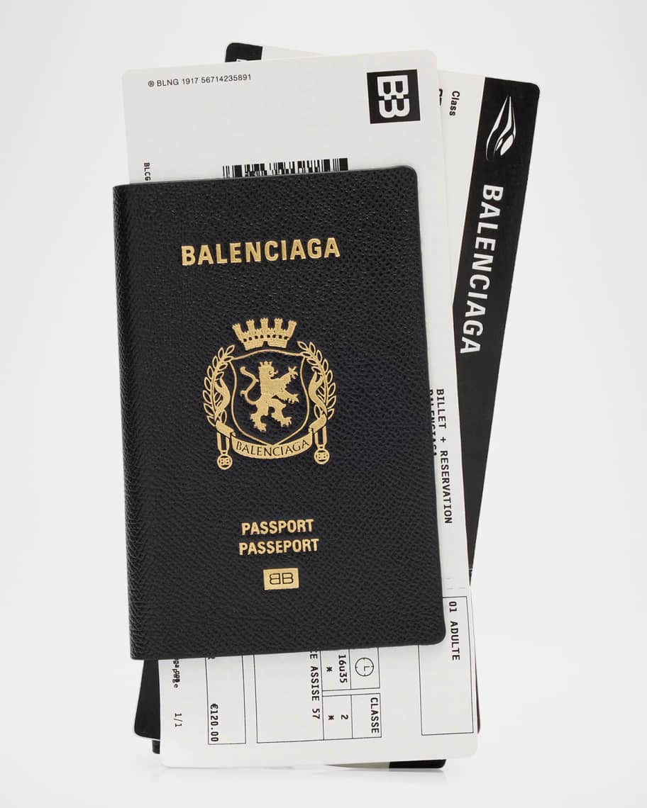 Men's Passport Long Wallet with 2 Tickets