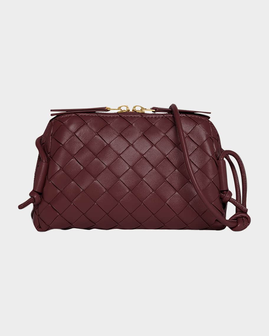 Bottega Veneta Zip Leather Pouch Shoulder Bag | Neiman Marcus