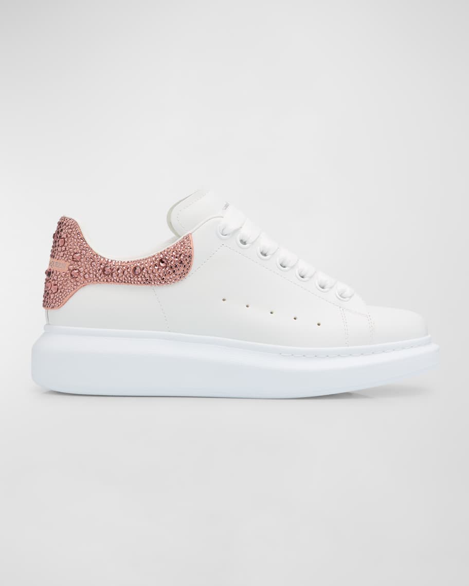 Alexander mcqueen pink glitter sneakers store