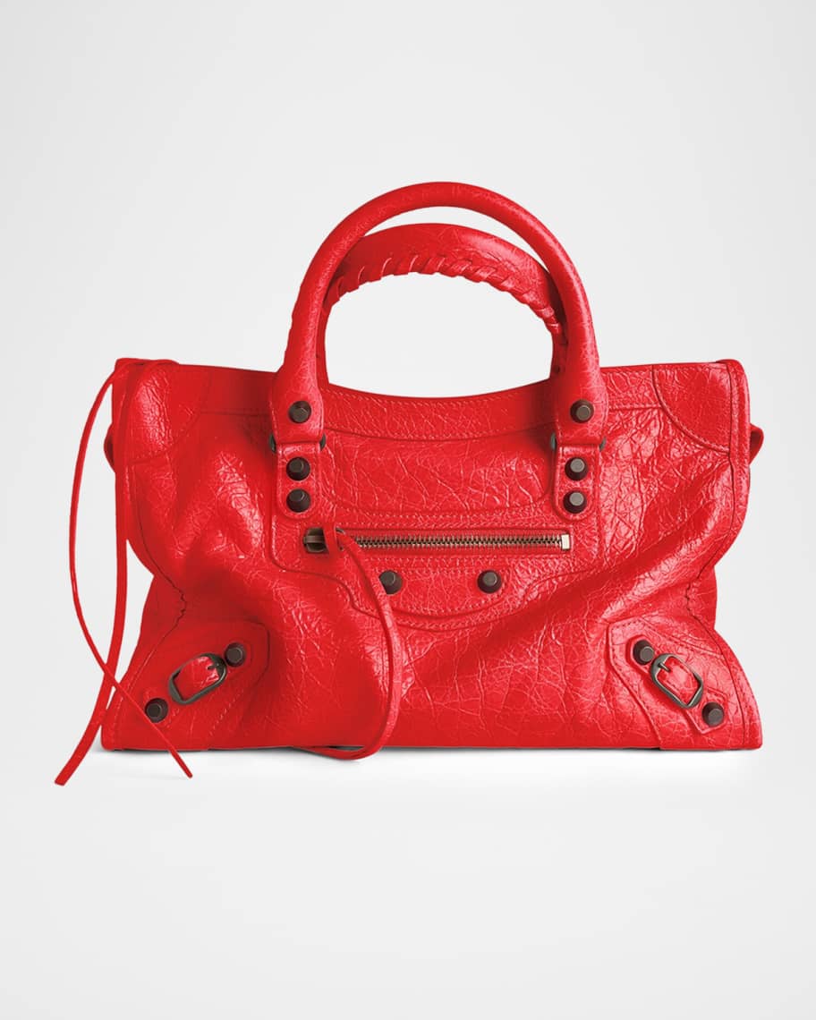 BALENCIAGA THE DAY レザー ショルダーバッグ city Balenciaga Le City Small Bag | Neiman Marcus