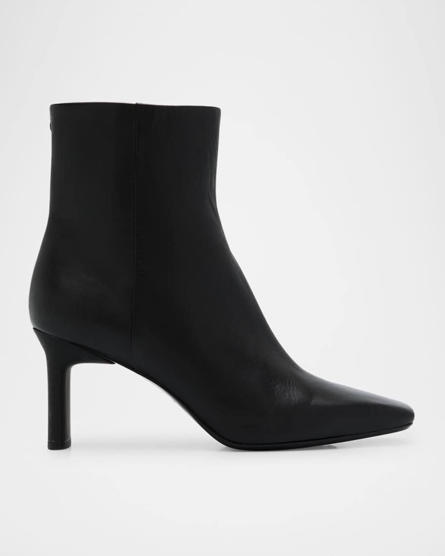 Neiman marcus black booties best sale