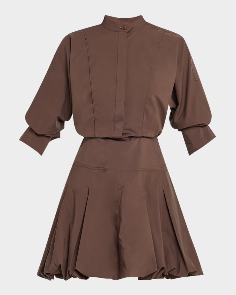 SIMKHAI Effie Bubble Mini Dress | Neiman Marcus