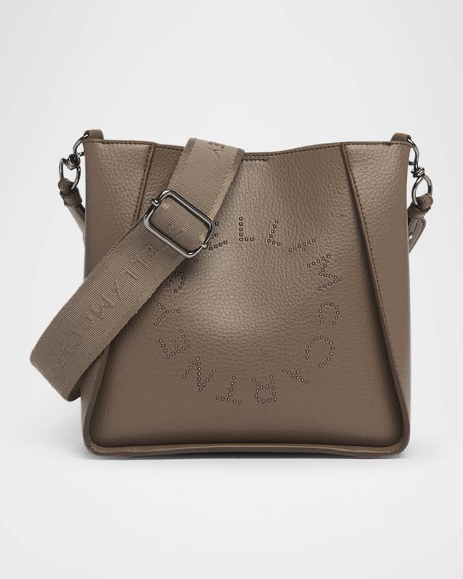 【Stella McCartney】Crossbody Bag Eco Abaca ★関税送料込み Stella McCartney Mini Studded Logo Crossbody Bag in Eco