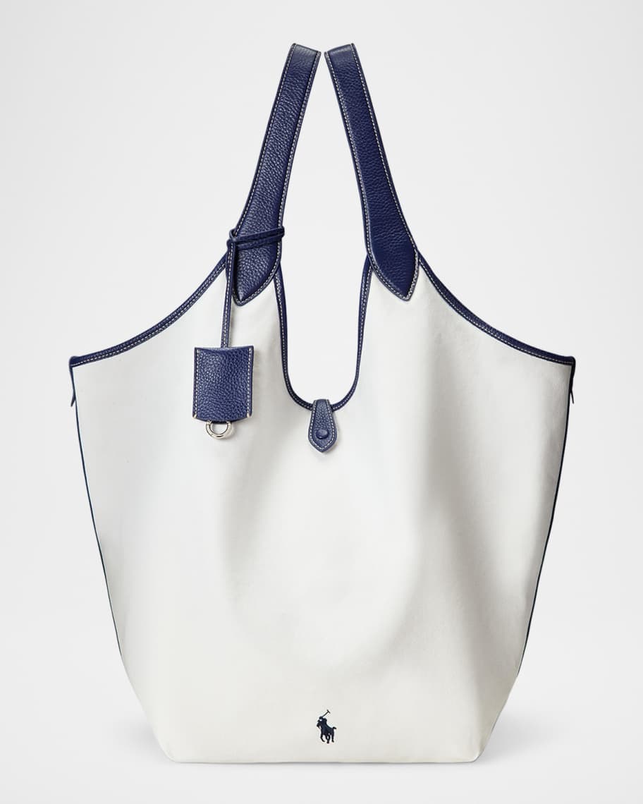 Polo Ralph Lauren Polo Play Canvas Tote Bag | Neiman Marcus