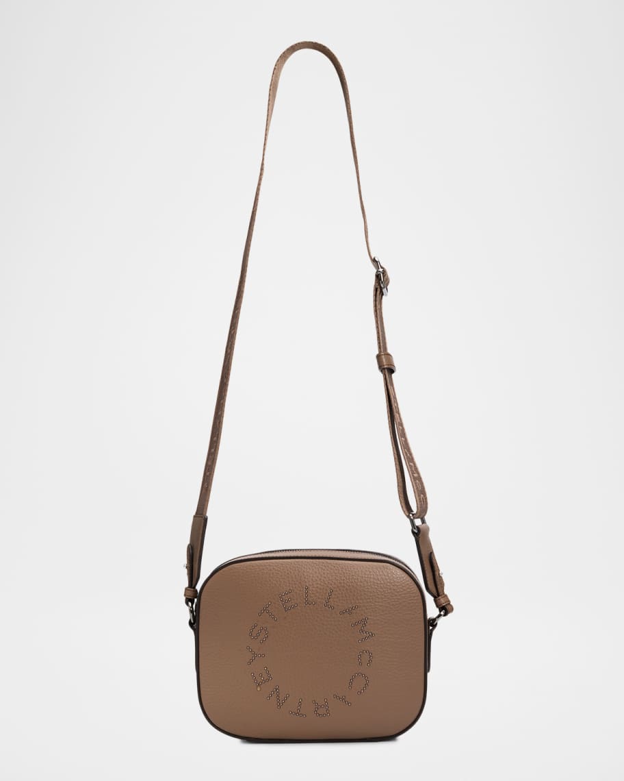 Stella McCartney Vegan Leather Logo Shoulder Bag | Neiman Marcus