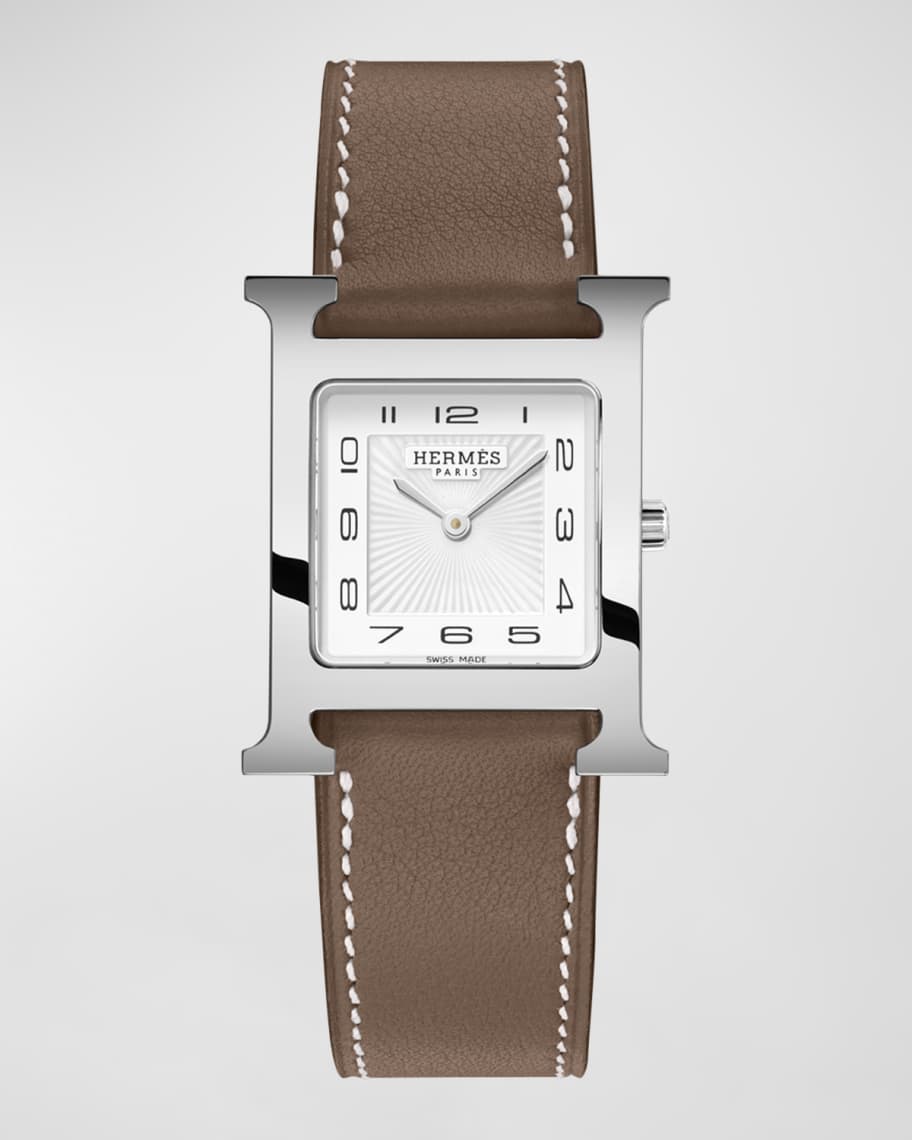 Hermes Heure H Watch Medium Model 30 mm Neiman Marcus