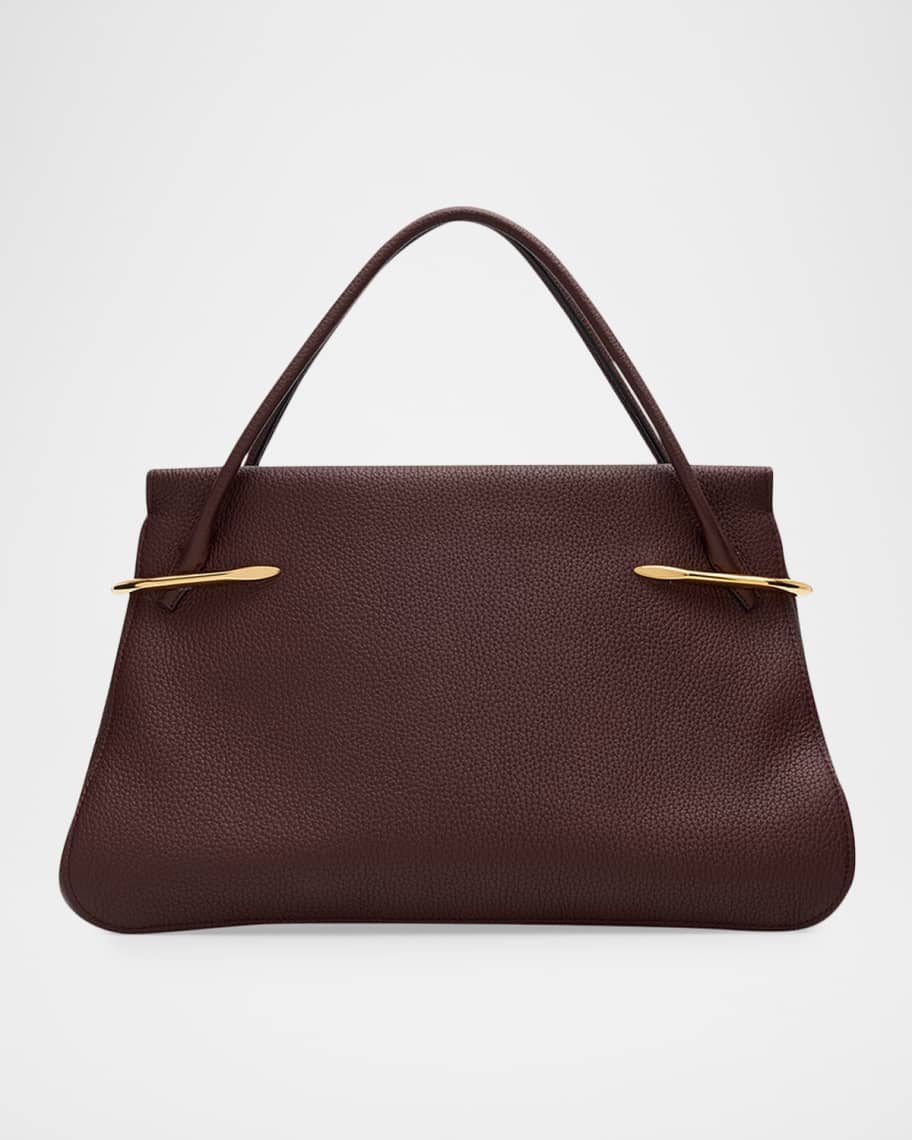 Givenchy Pinch Large Shoulder Bag in Grain Leather | Neiman Marcus