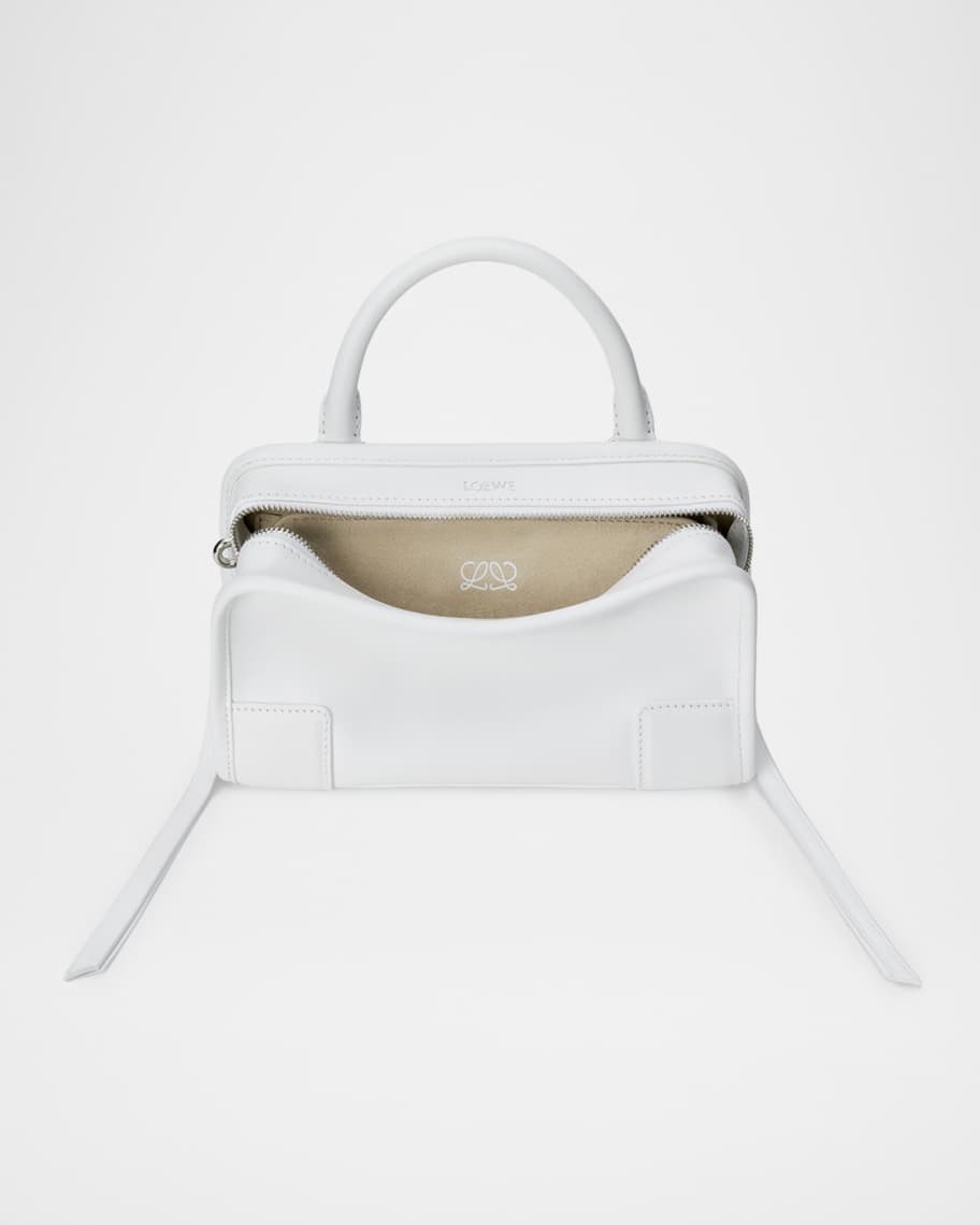 Loewe Amazona 180 Mini Leather Top-Handle Bag | Neiman Marcus