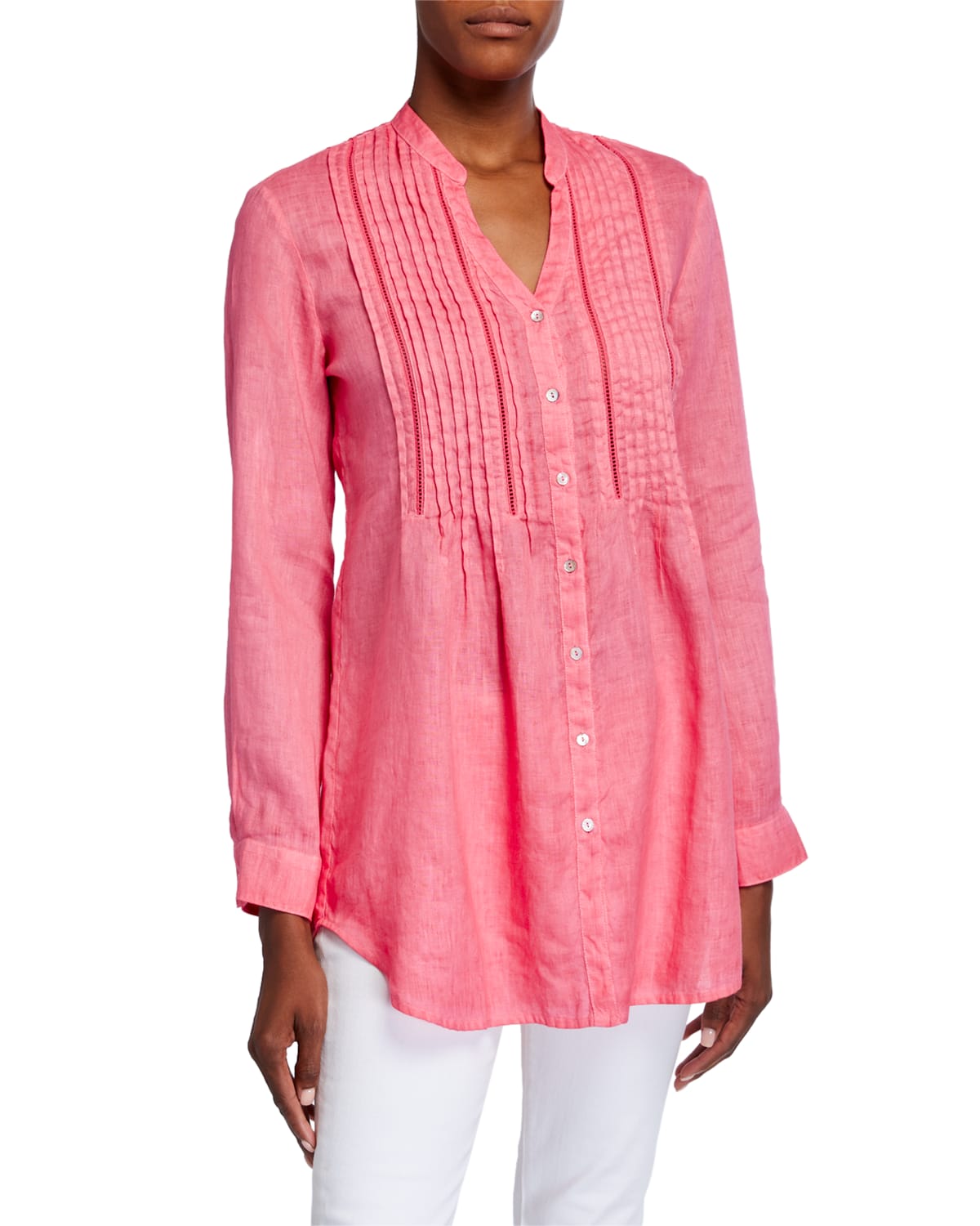 Banded Hem Blouse | Neiman Marcus