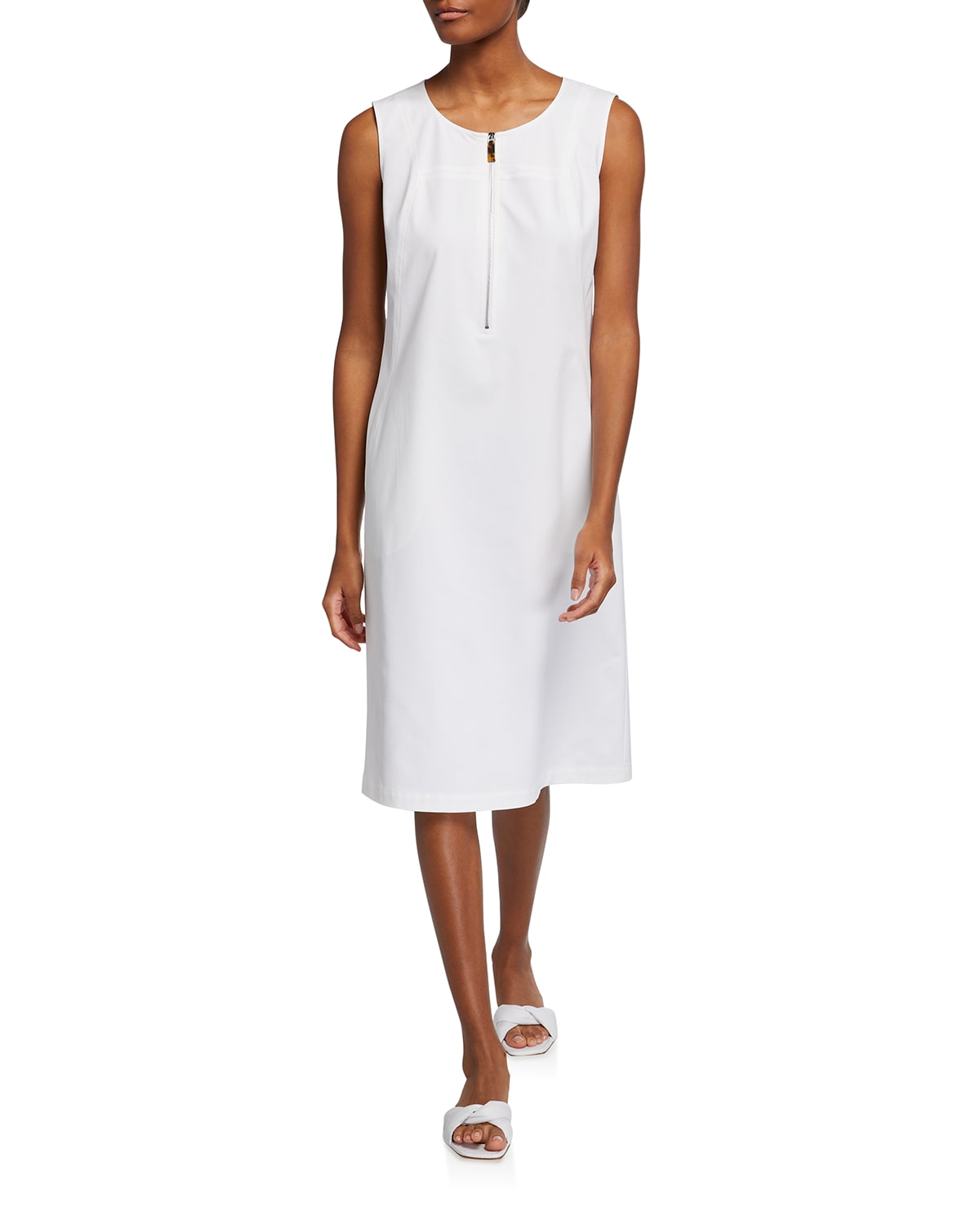 White Stretch Dress | Neiman Marcus