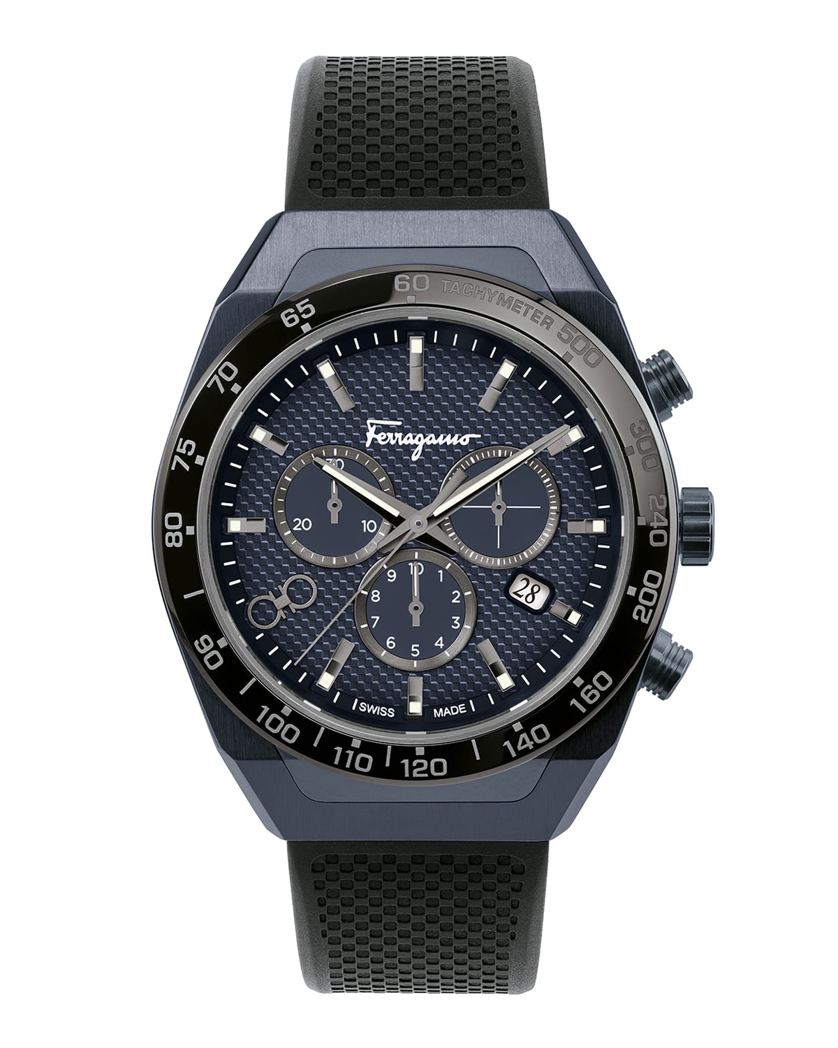 Salvatore Ferragamo Men's F-80 Chronograph Watch, Blue | Neiman Marcus