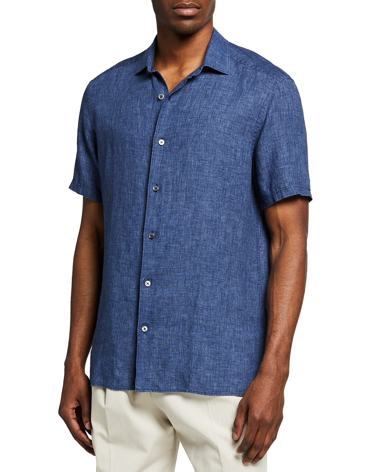 Robert Graham Men's Short-Sleeve Boyer Shirt | Neiman Marcus