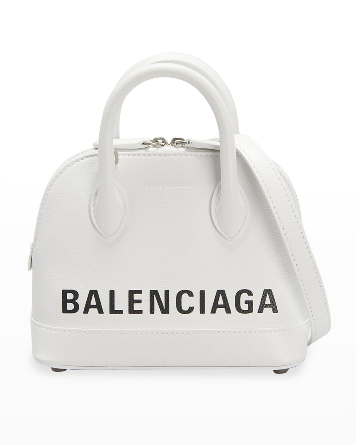 Balenciaga Ville AJ Small Logo Croco Top-Handle Bag | Neiman Marcus