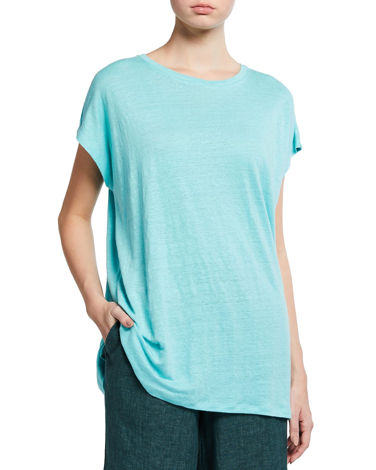 Womens Boxy Top Neiman Marcus